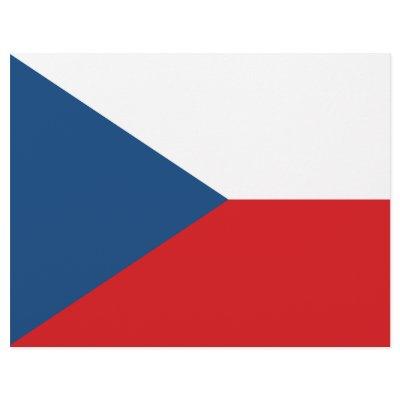 Letterhead with Flag of Czechia