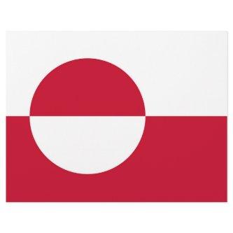 Letterhead with Flag of Greenland