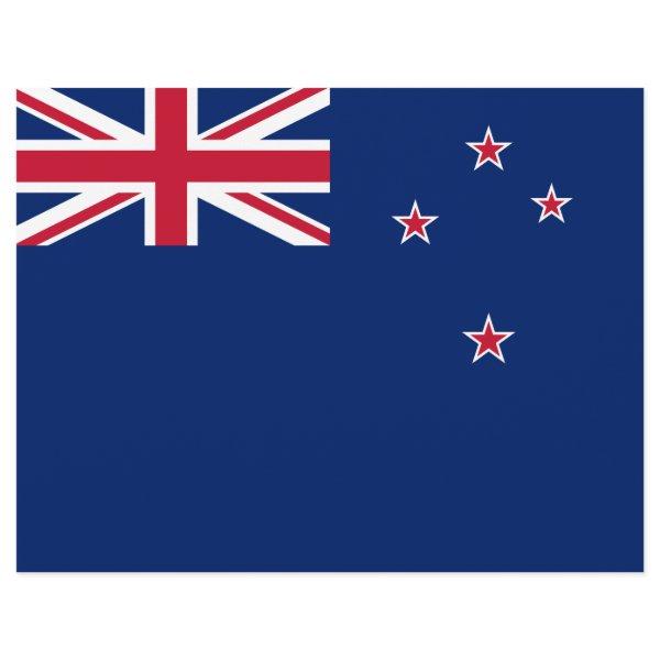 Letterhead with Flag of New Zealand
