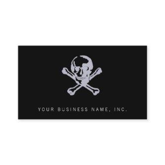 Letterpress Style Jolly Roger
