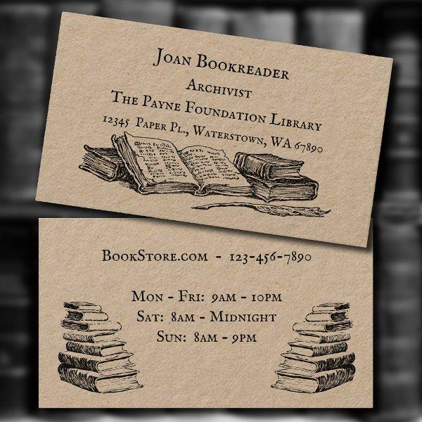 Librarian Archivist Books Custom