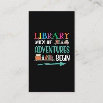 Library Adventure Librarian Book Reader Bookworm