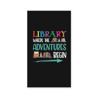 Library Adventure Librarian Book Reader Bookworm