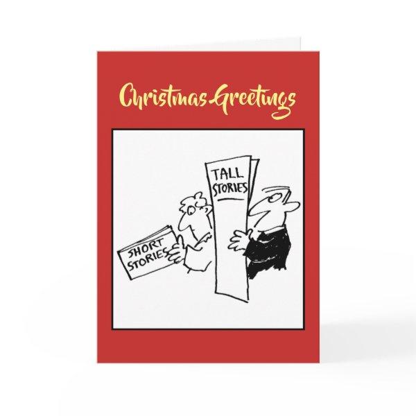 Library, Bookshop or Bookstore Christmas Card