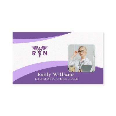 Licensed Registered Nurse Minimalistic with logo