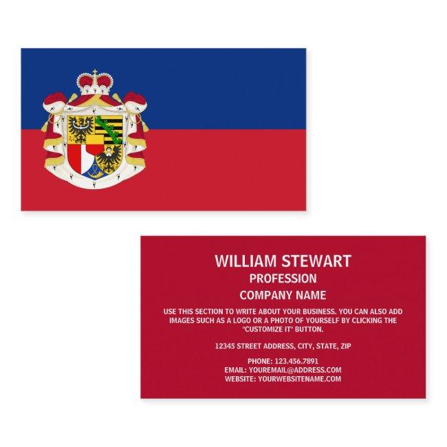 Liechtensteiner Flag & Coat of Arms