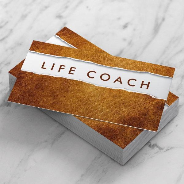 Life Coach Vintage Leather Professional