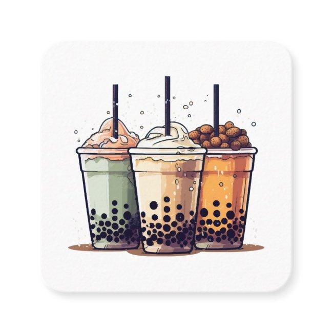 Life is short, drink the boba square