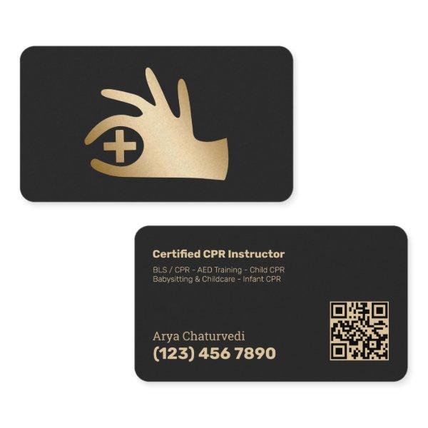 Life-Saving CPR Instructor QR