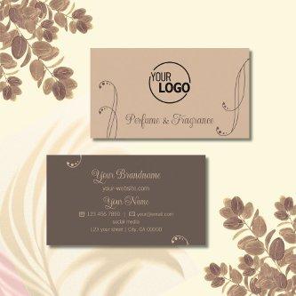 Light and Dark Brown Ornamental with Logo Ornate