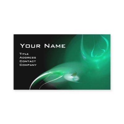 LIGHT BIRD MONOGRAM Vibrant black blue green