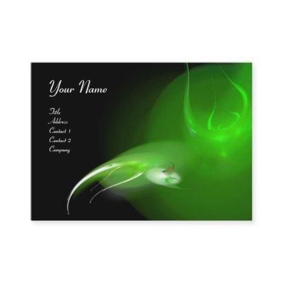 LIGHT BIRD MONOGRAM Vibrant black green