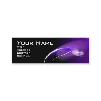 LIGHT BIRD MONOGRAM Vibrant black purple Mini