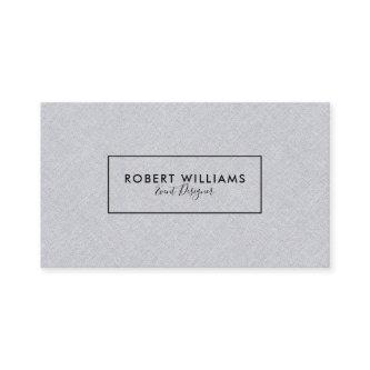 Light Gray Faux Linen