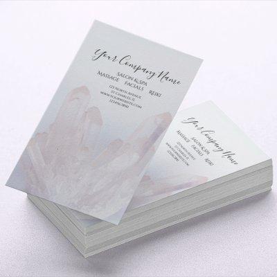 Light Pale Purple Crystals Salon Spa