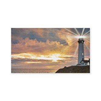 Lighthouse at Sunset