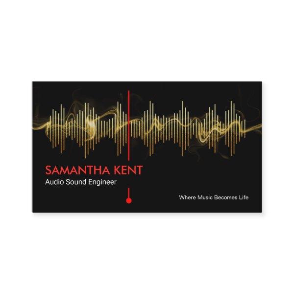 Lightning Gold Sound Frequency Studio Engineer DJ