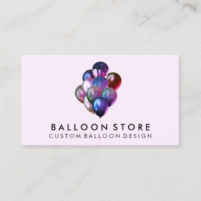 Lilac Event Plan Party Decoration Glitter Balloons