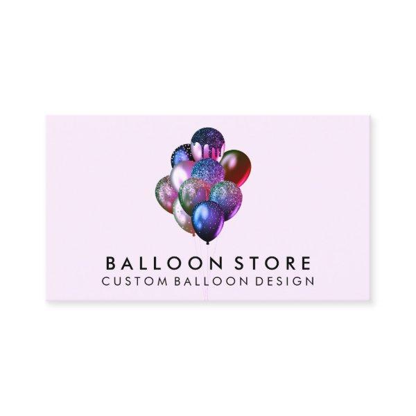 Lilac Event Plan Party Decoration Glitter Balloons