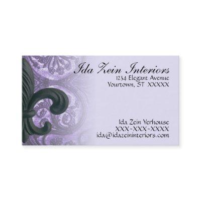lilac "iron fleur de lis" Custom