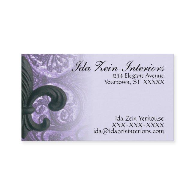 lilac "iron fleur de lis" Custom