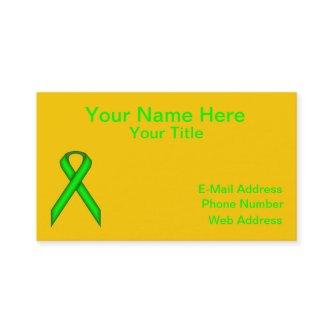 Lime Green Standard Ribbon by Kenneth Yoncich