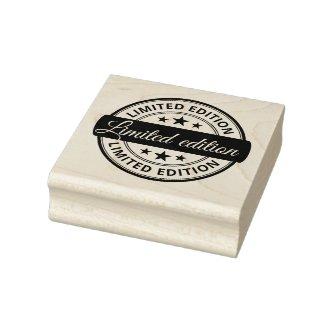 LIMITED EDITION RUBBER STAMP