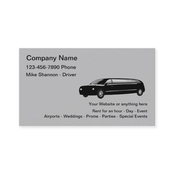 Limo Rental And Chauffeur Service