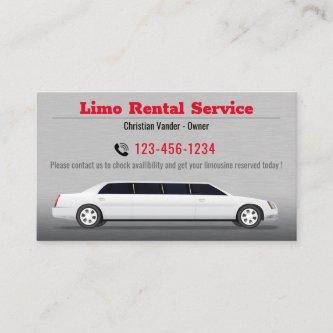 Limo Rental And Driver Service | Luxury