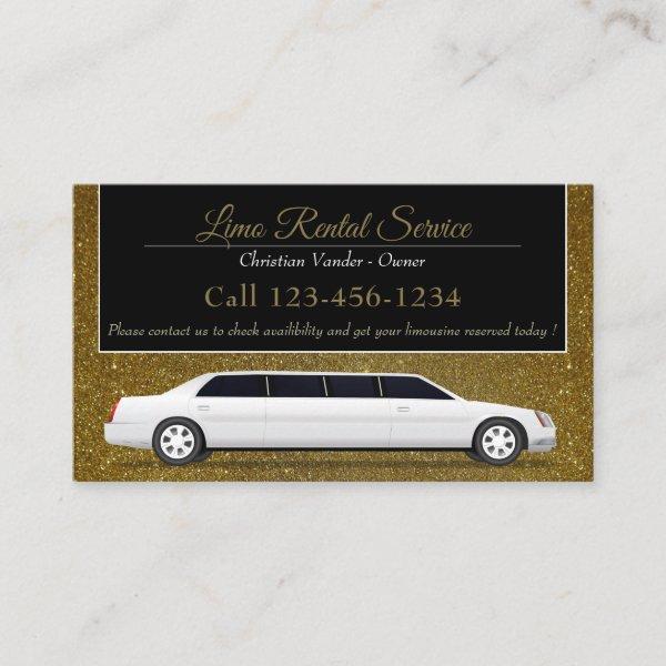 Limo Rental And Driver Service | Luxury Glitter