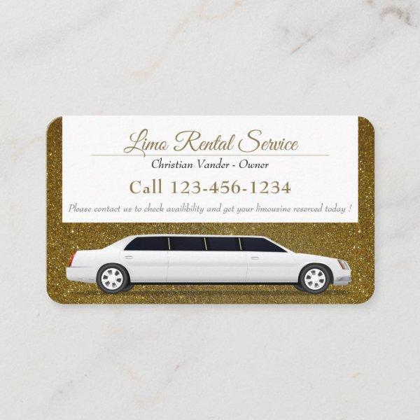 Limo Rental And Driver Service | Luxury Glitter