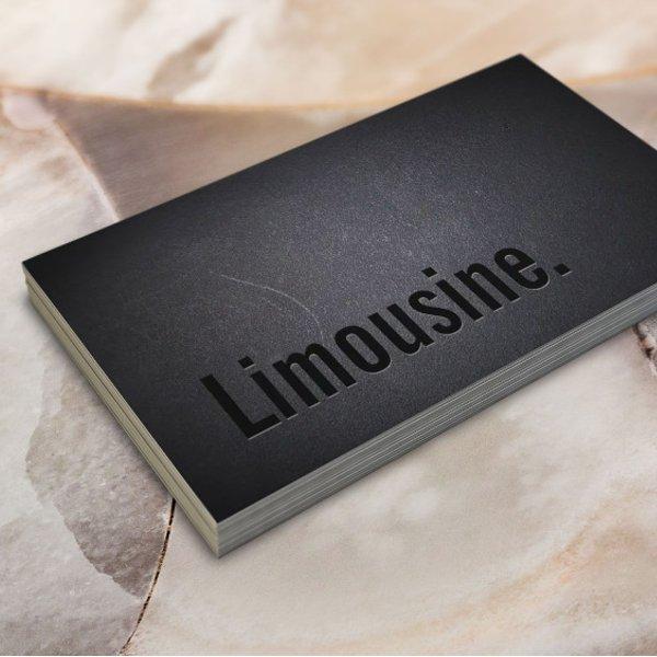 Limo Service limousine Minimal Black Elegant