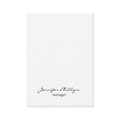 Linen Chubby Modern Stylish Professional