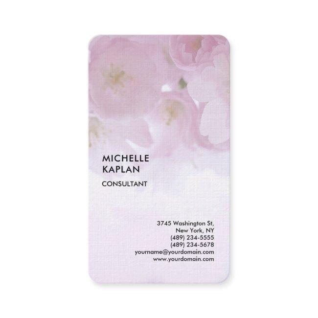 Linen Floral Professional Exclusive Feminine