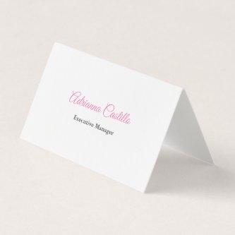 Linen Plain Simple Black White Minimal Handwritten