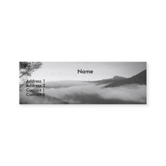 Lingering Clouds/Mountain Scenery in B&W Mini