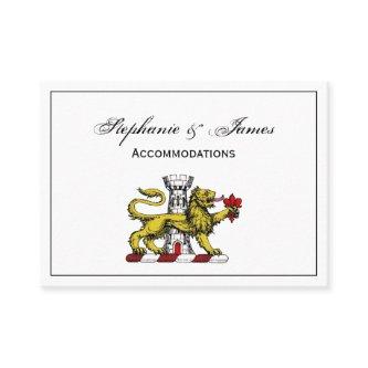 Lion Tower Fleur de Lis Crest Emblem C