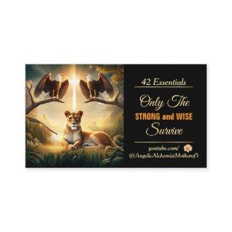 Lioness and Eagles Strong Saying