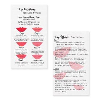 Lip Blush Stages of Healing and Aftercare