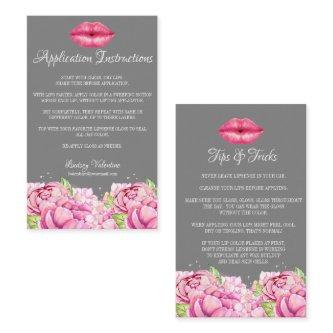 Lips Application Instructions and Tips and Tricks