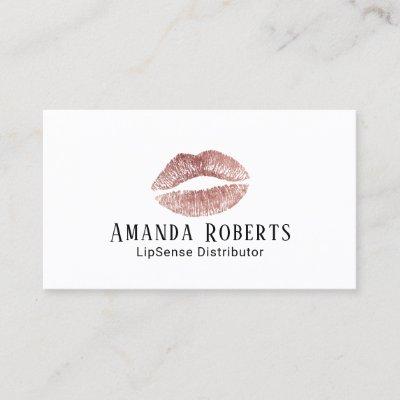 Lipsense Distributor Rose Gold Lips Elegant