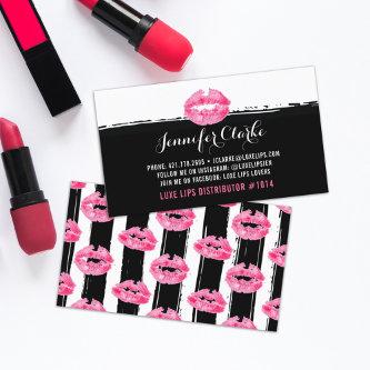 Lipstick Distributor Pink Lips Kiss Plain Back