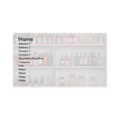 Liquor bottles
