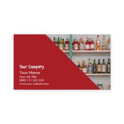 Liquor bottles