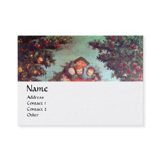 LITTLE ANGELS MONOGRAM antique blue red white