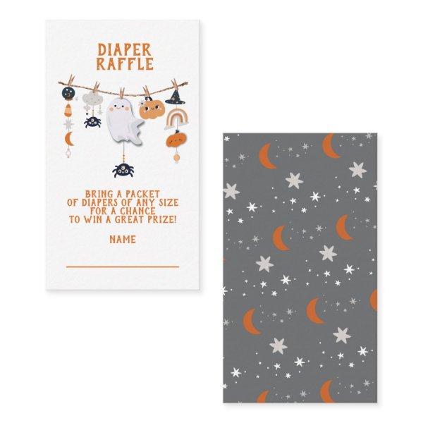 Little Boo Ghost Halloween Diaper Raffle
