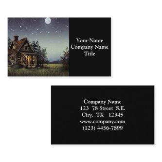 Little Cottage In The Moonlight