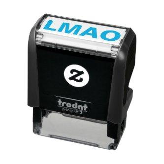 LMAO Funny Meme Office Sarcasm Humor Cute Joke Self-inking Stamp