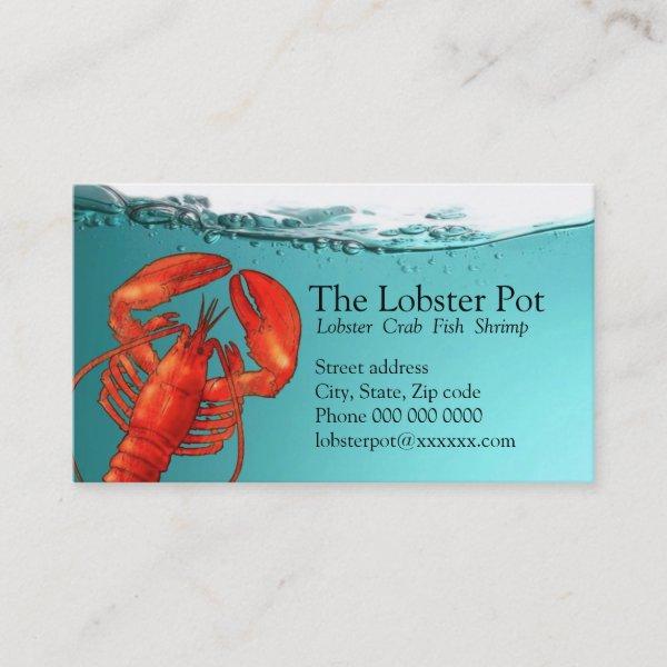 Lobster bus. card