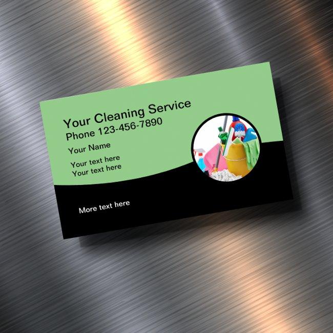 Local Cleaning Service Modern Magnet